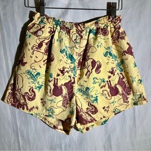 Vintage 50s Gantner Wikies Western Cowboy Themed Rockabilly Swim Trunks - 34